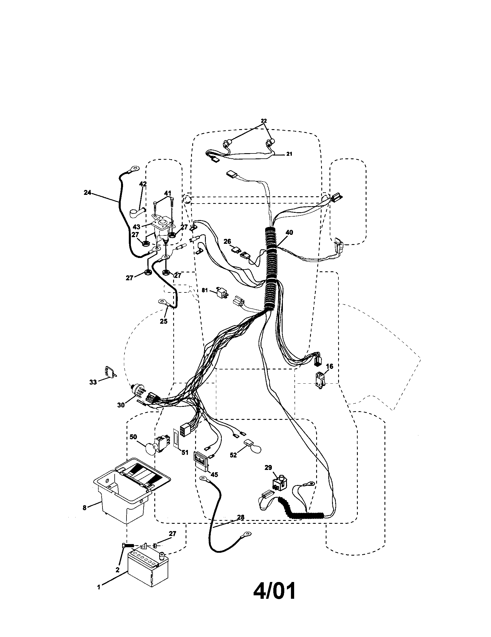 Craftsman 917272421 electrical diagram