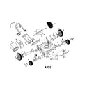 Craftsman 917388690 rotary lawn mower diagram