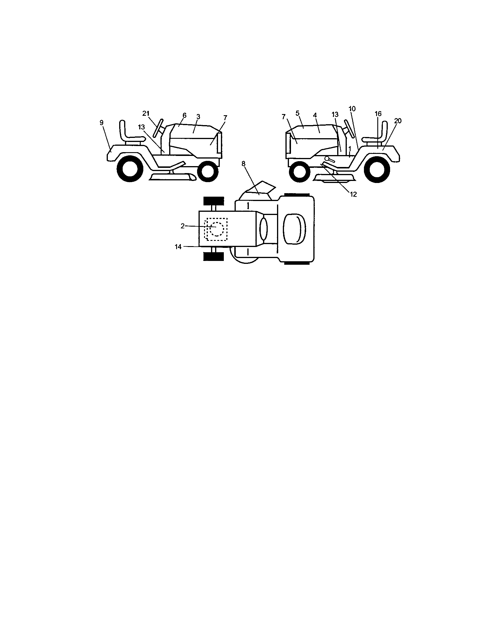 Craftsman 917272442 decals diagram
