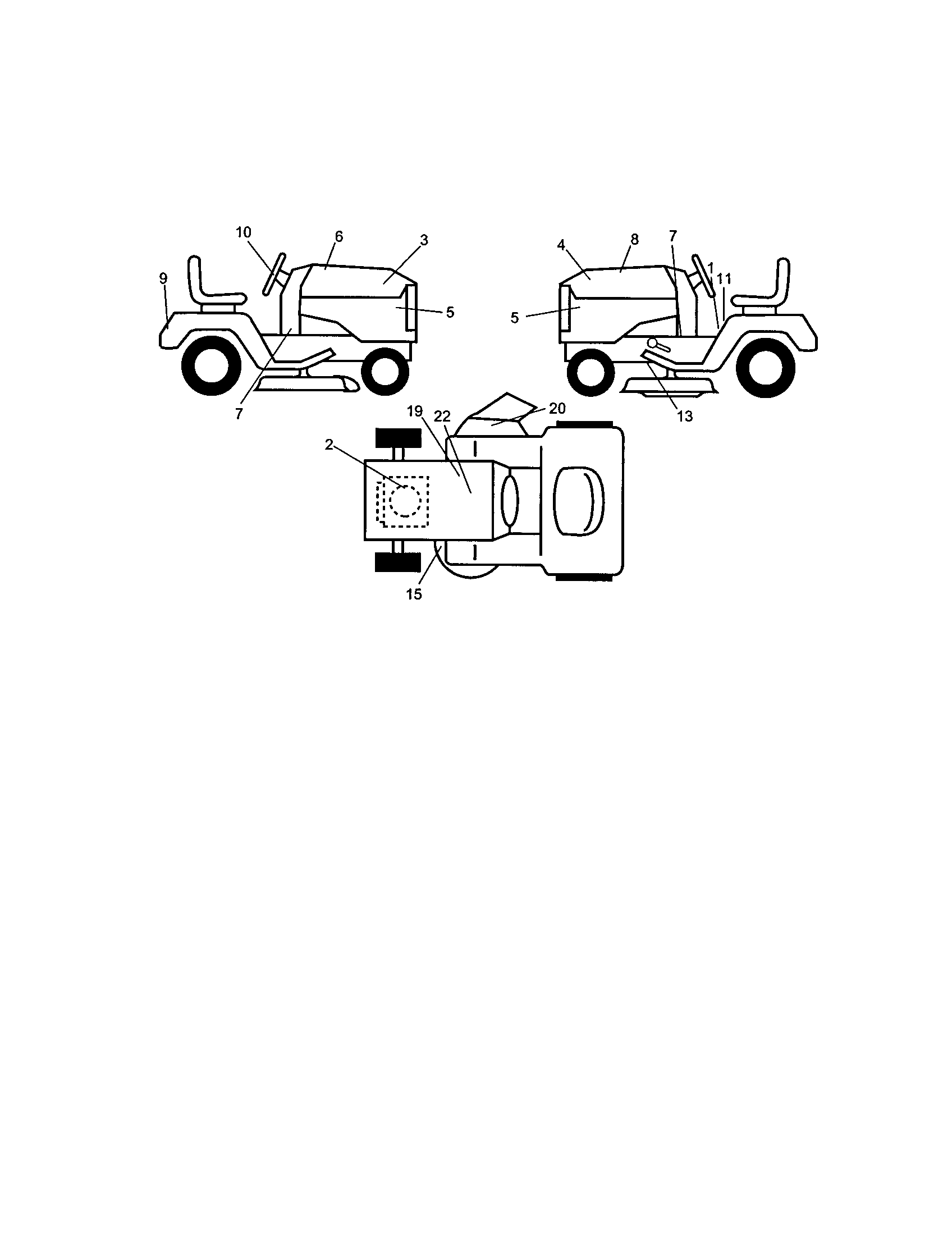Craftsman 917272431 decals diagram