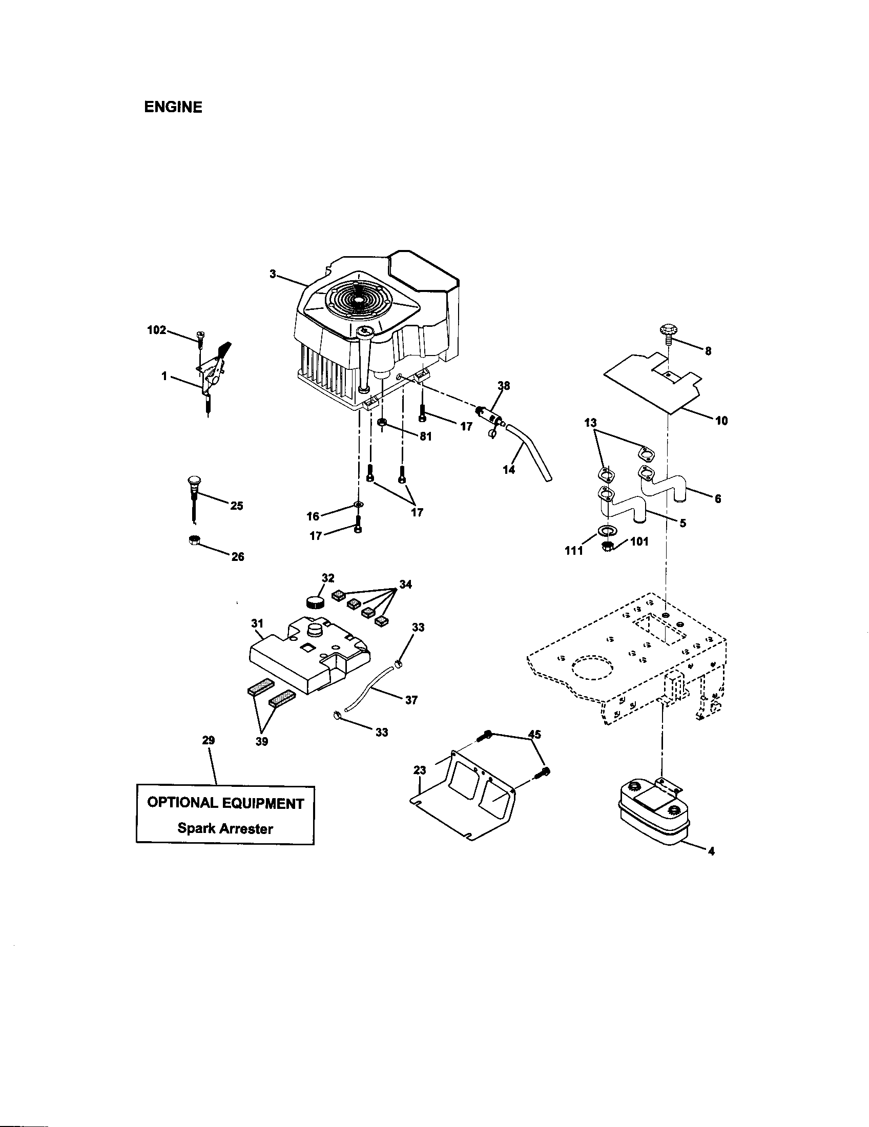 Craftsman 917272232 engine diagram