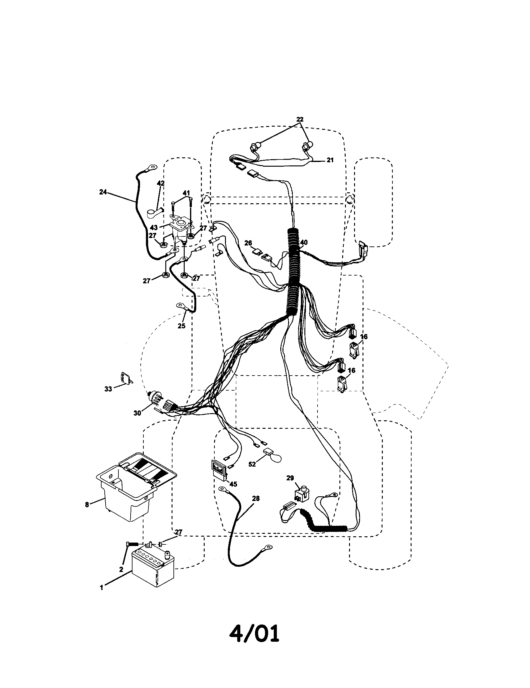 Craftsman 917271633 electrical diagram
