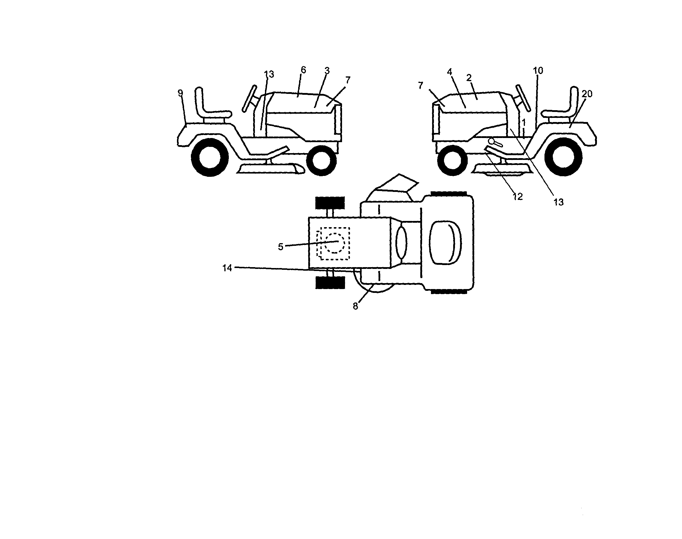 Craftsman 917271633 decals diagram