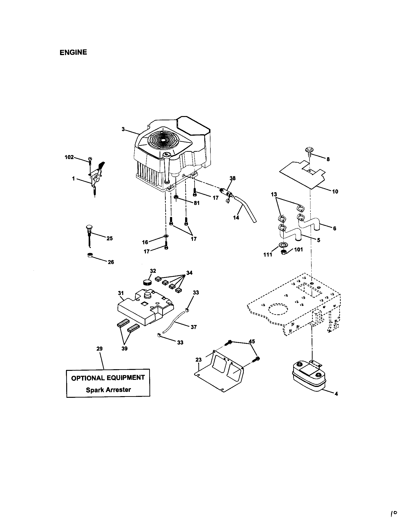 Craftsman 917272242 engine diagram