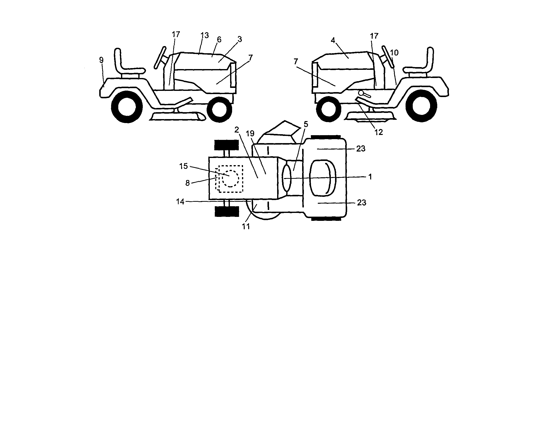Craftsman 917274961 decals diagram