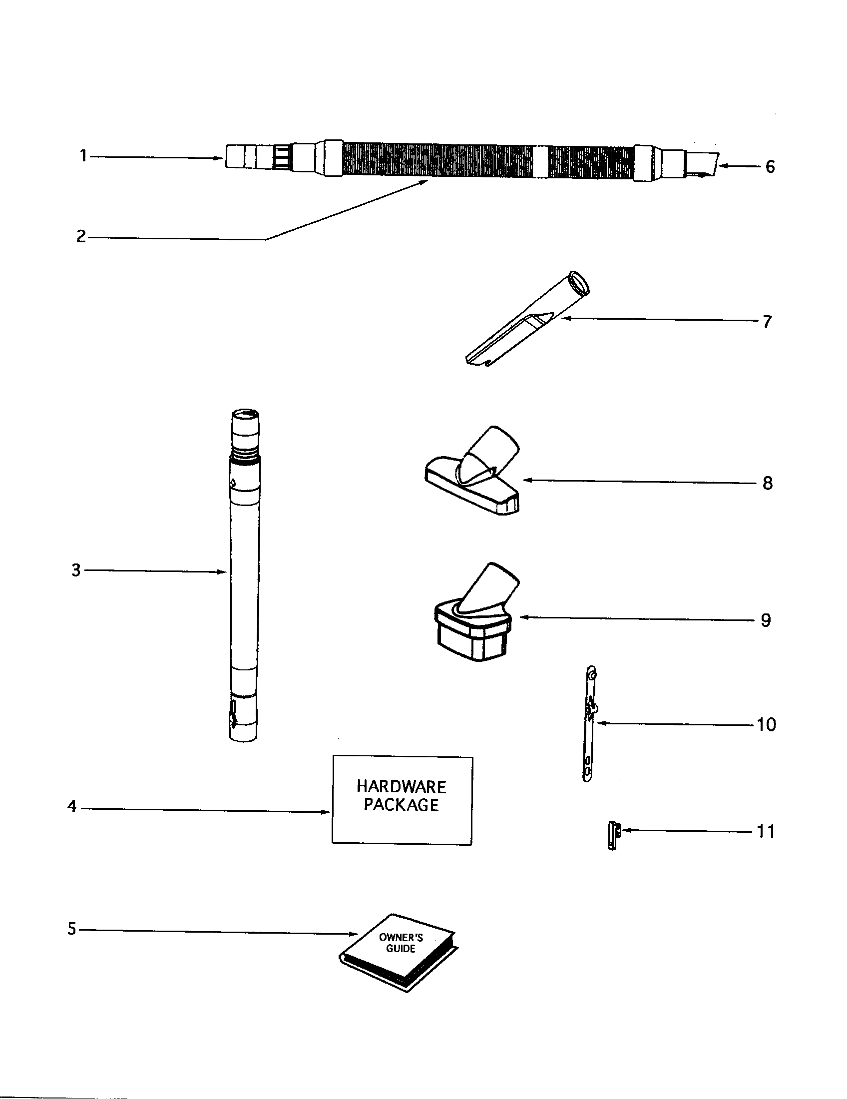 Eureka 4684AT hose diagram