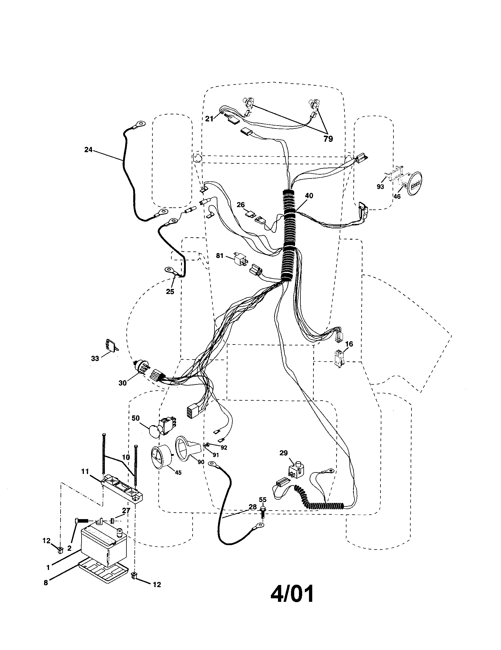 Craftsman 917250980 electrical diagram