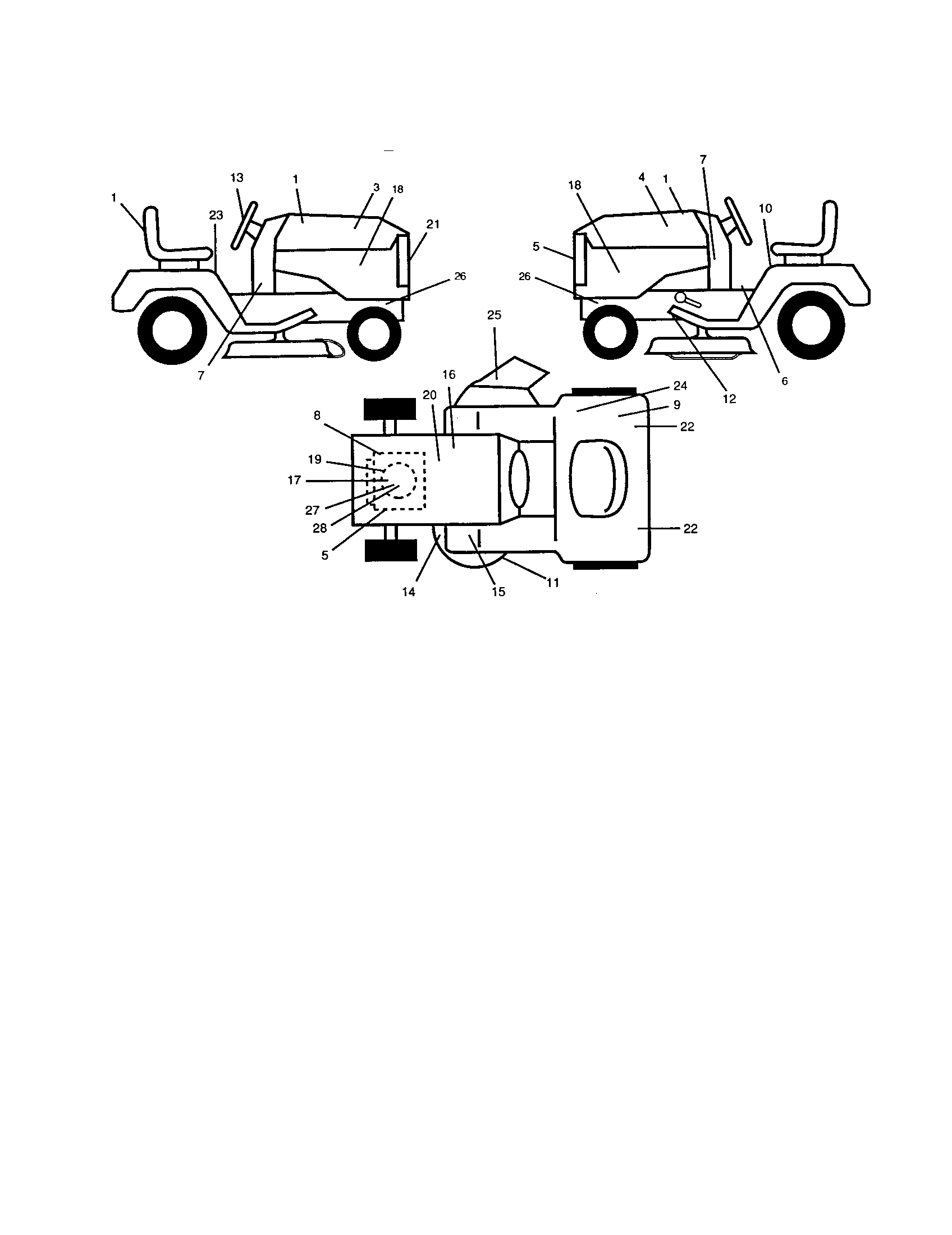 Craftsman 917250980 decals diagram