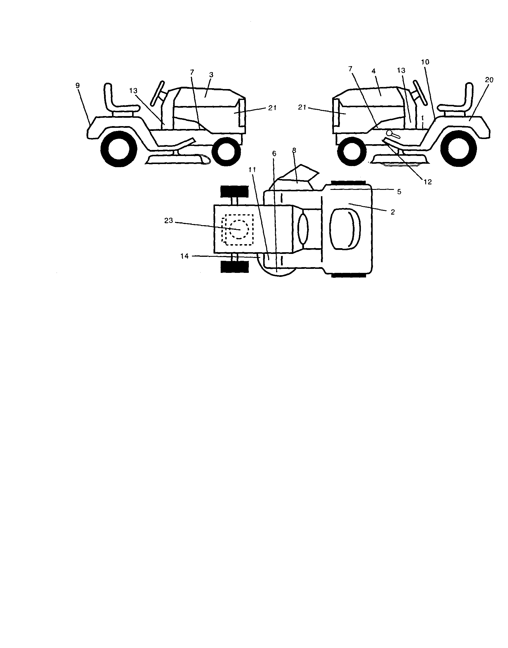 Craftsman 917250450 decals diagram