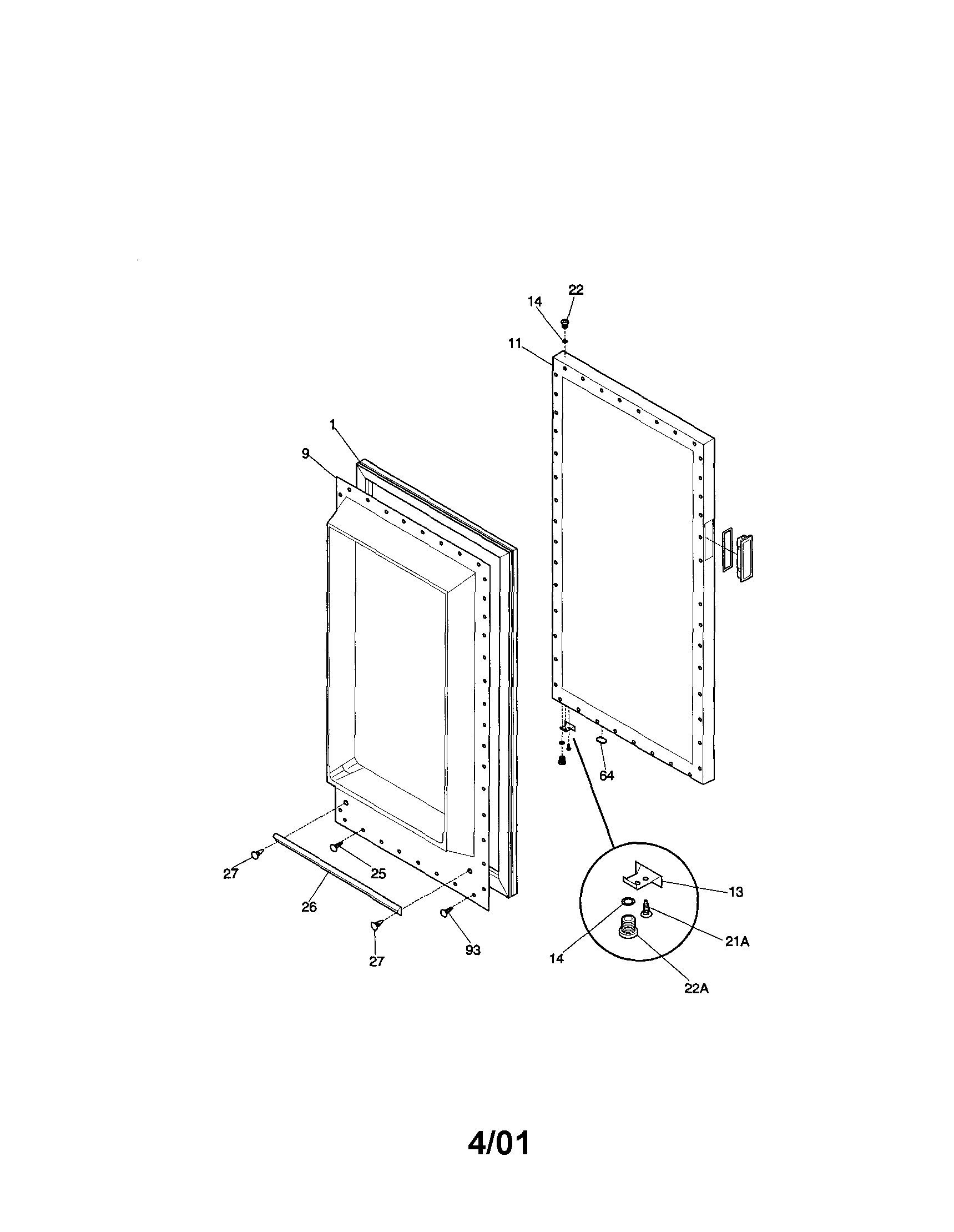 Edina FMR7 door diagram