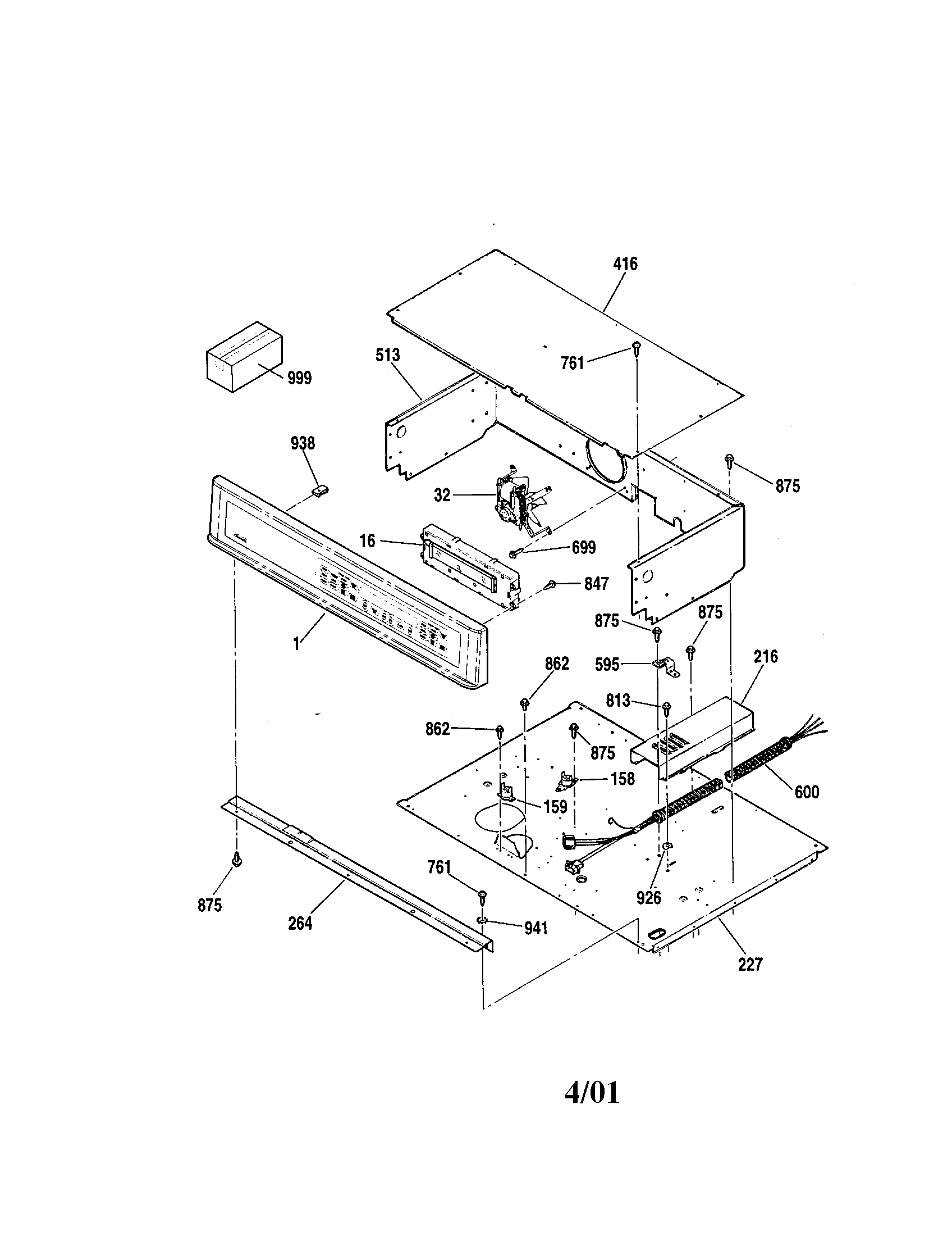 Kenmore 91141189994 control diagram