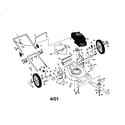 Craftsman 917379611 rotary lawn mower diagram
