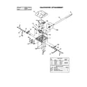 Homelite UT20711 cultivator attachment diagram