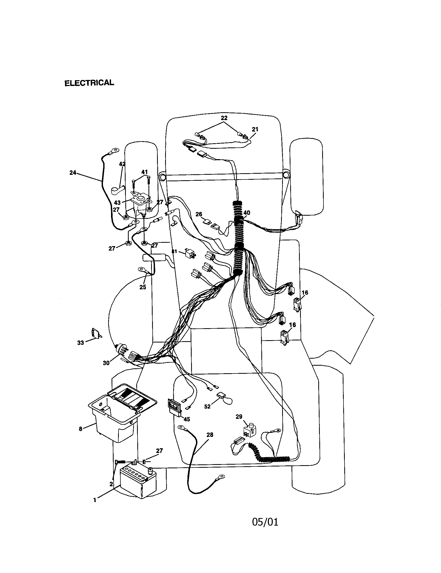 Craftsman 917272063 electrical diagram