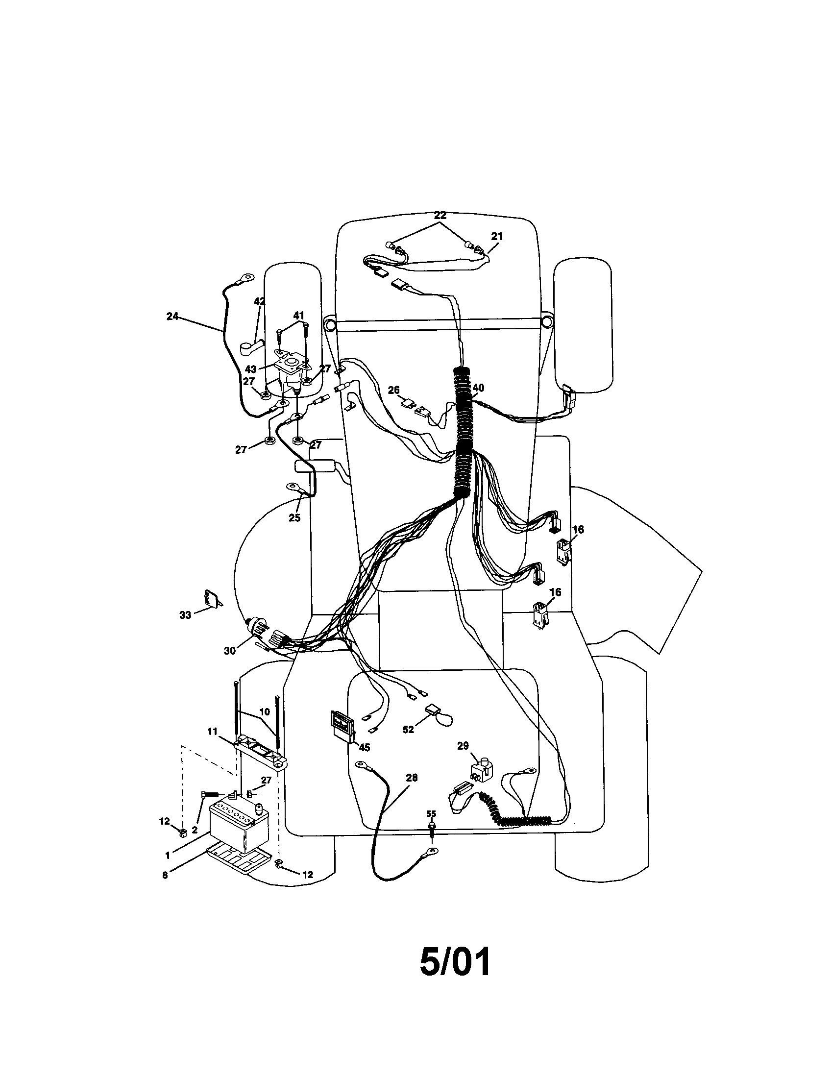 Craftsman 917271823 electrical diagram