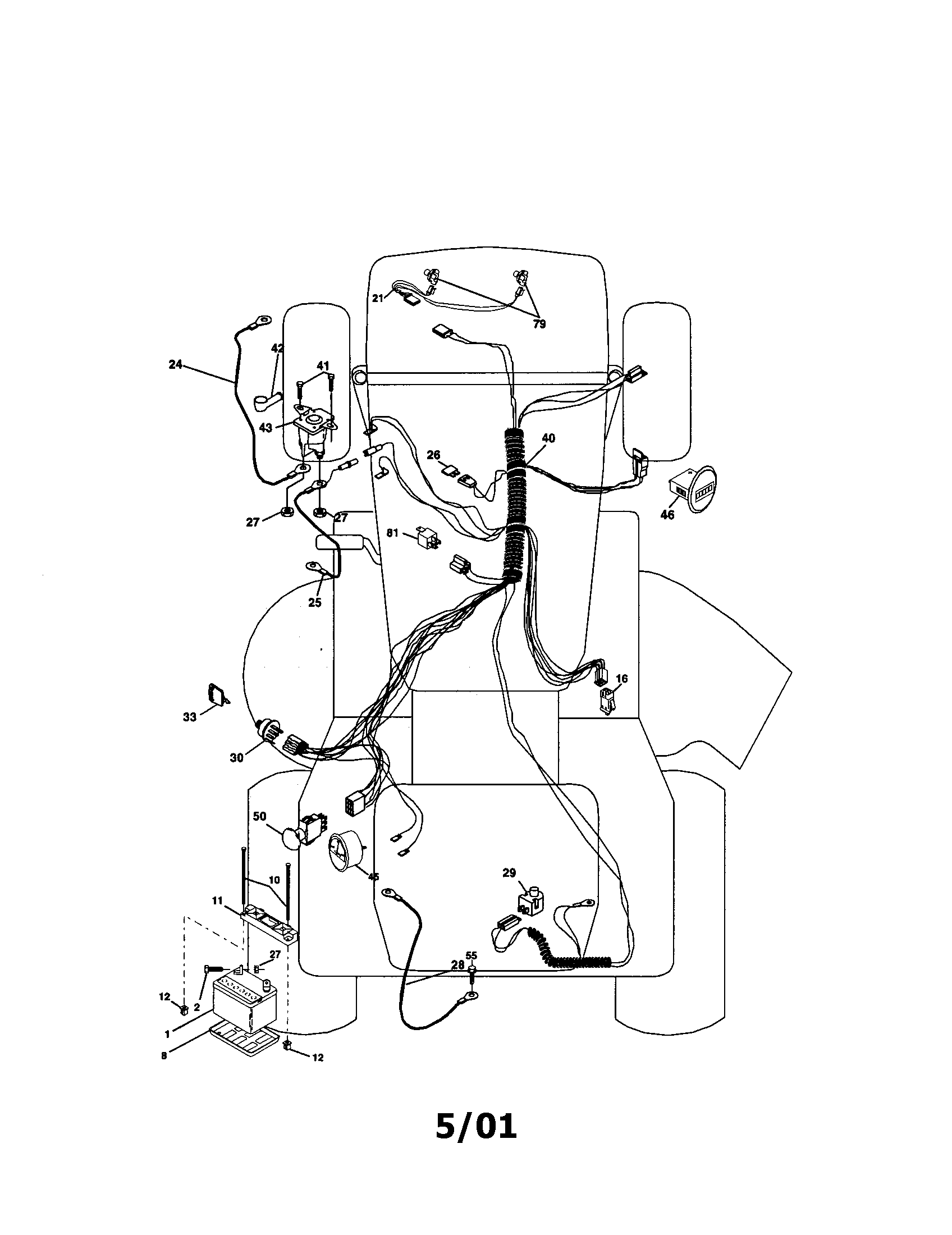 Craftsman 917272262 electrical diagram