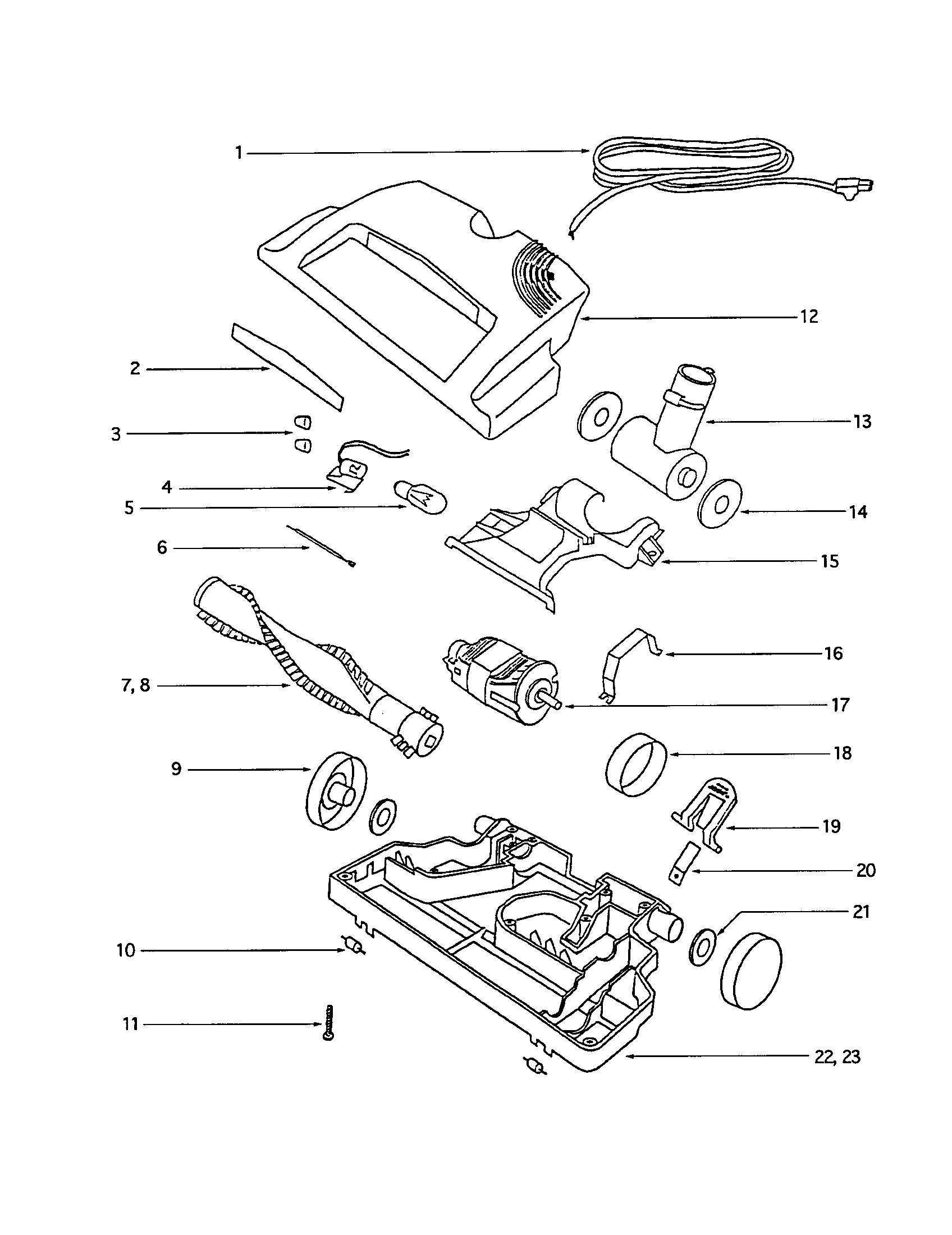 Eureka 6874A base diagram