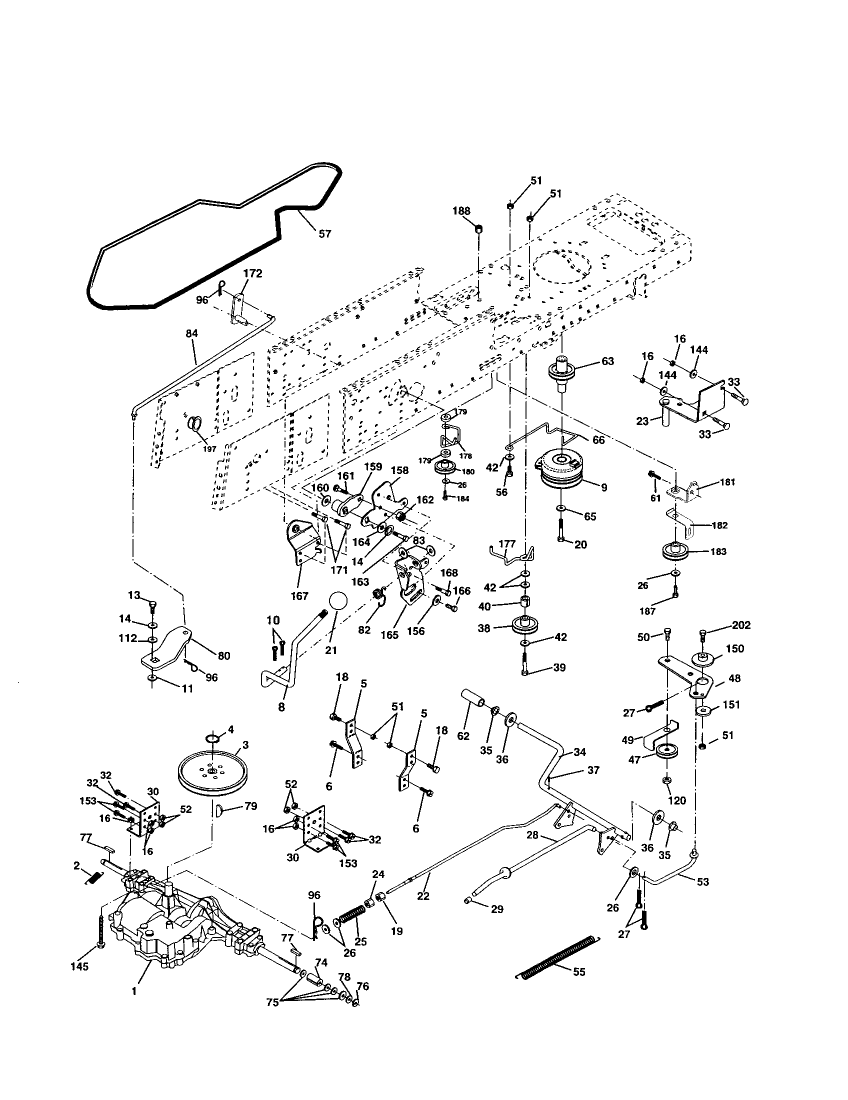 Craftsman 917259443 drive diagram
