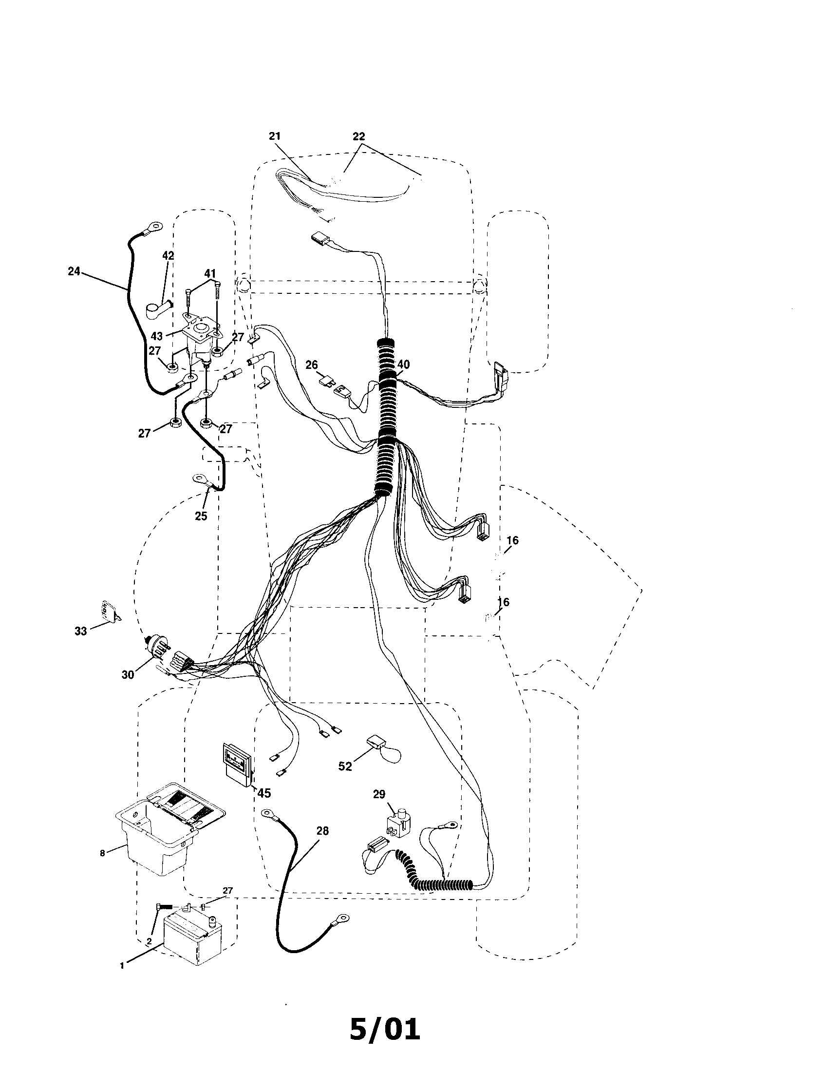 Craftsman 917250431 electrical diagram