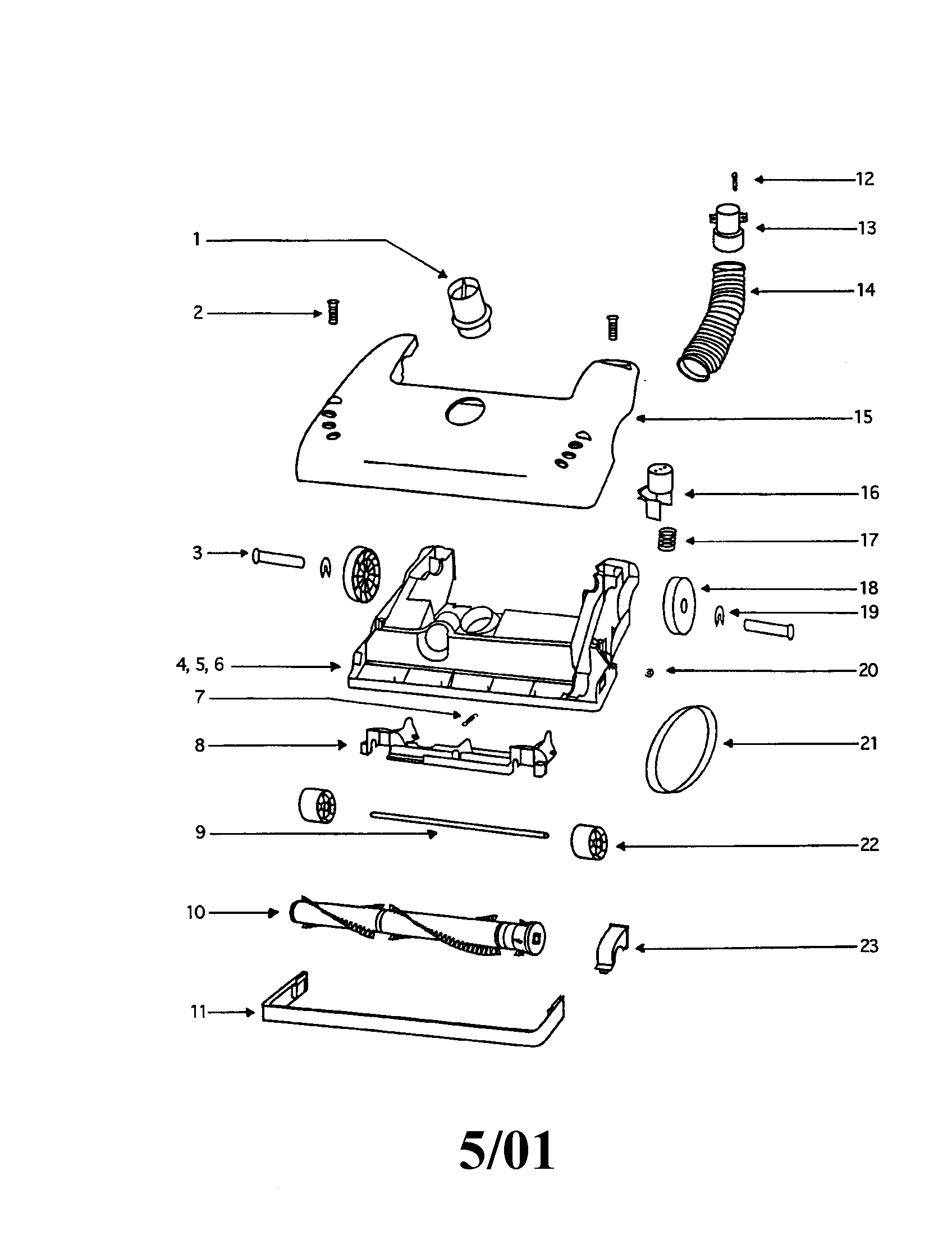 Eureka 4386AT base diagram
