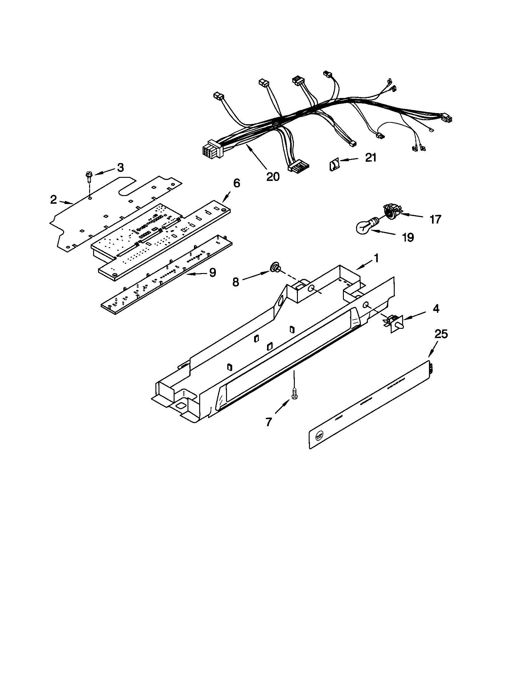 Kenmore 10652254100 control diagram