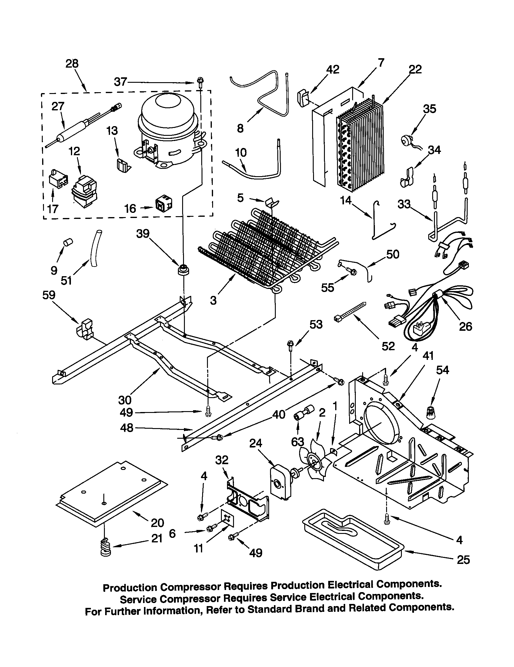 Kenmore 10652254100 unit diagram