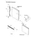 Amana DRB2101AW-PDRB2101AW0 door handles and accessories diagram