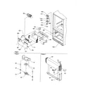 Amana DRB2101AW-PDRB2101AW0 evaporator/freezer control diagram