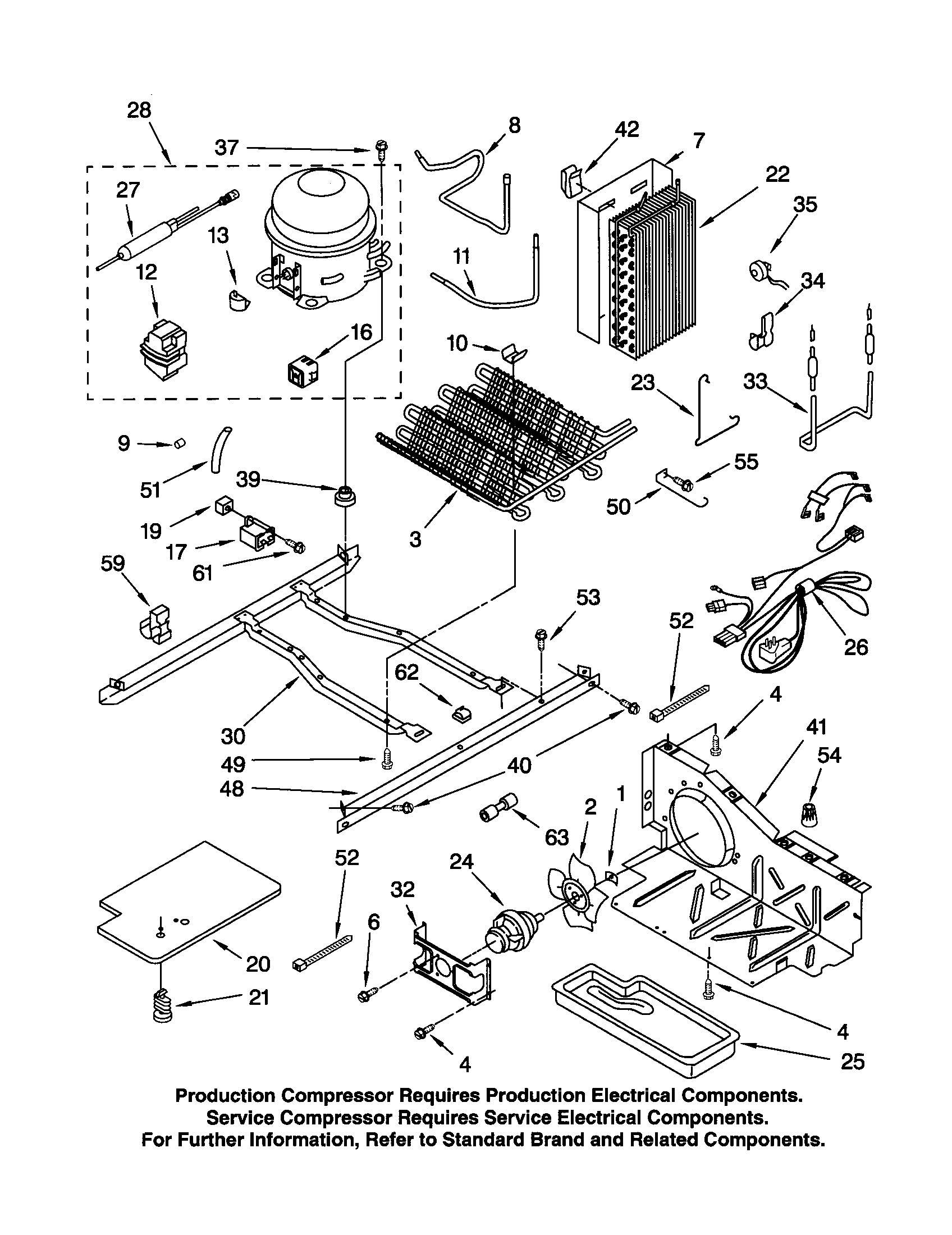 Kenmore 10650512003 unit diagram