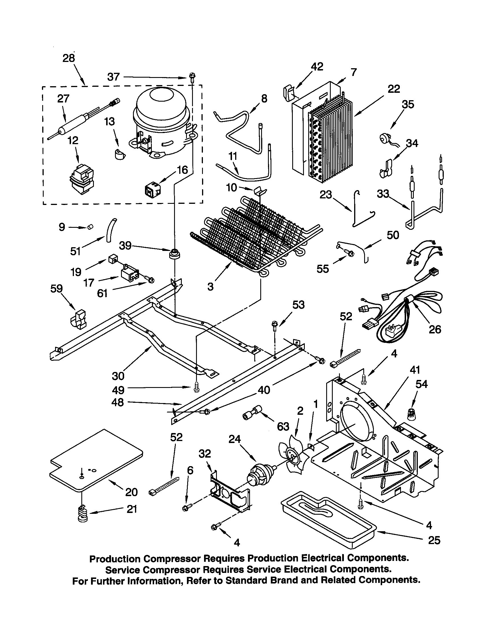 Kenmore 10651524100 unit diagram