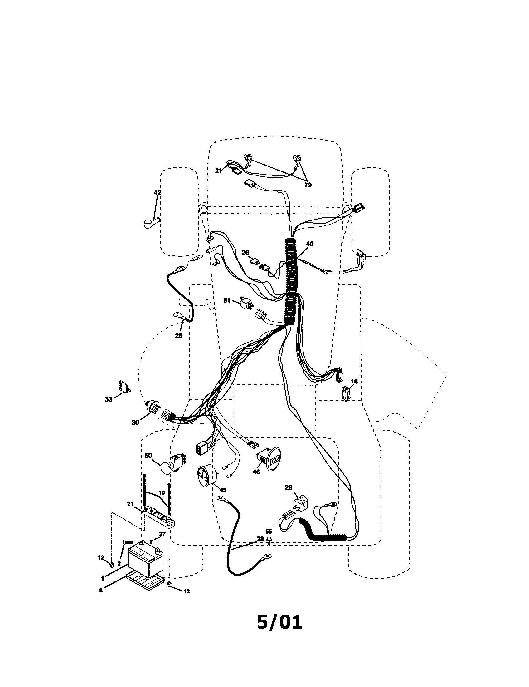 Craftsman 917272243 electrical diagram