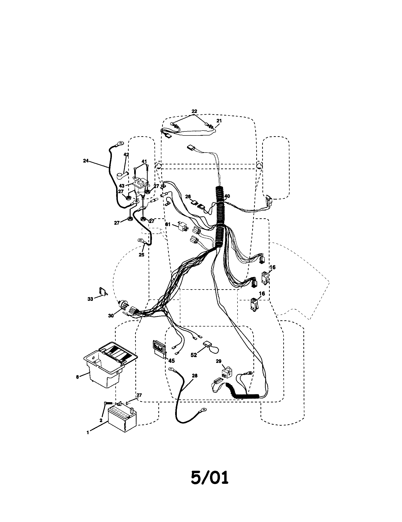 Craftsman 917271054 electrical diagram