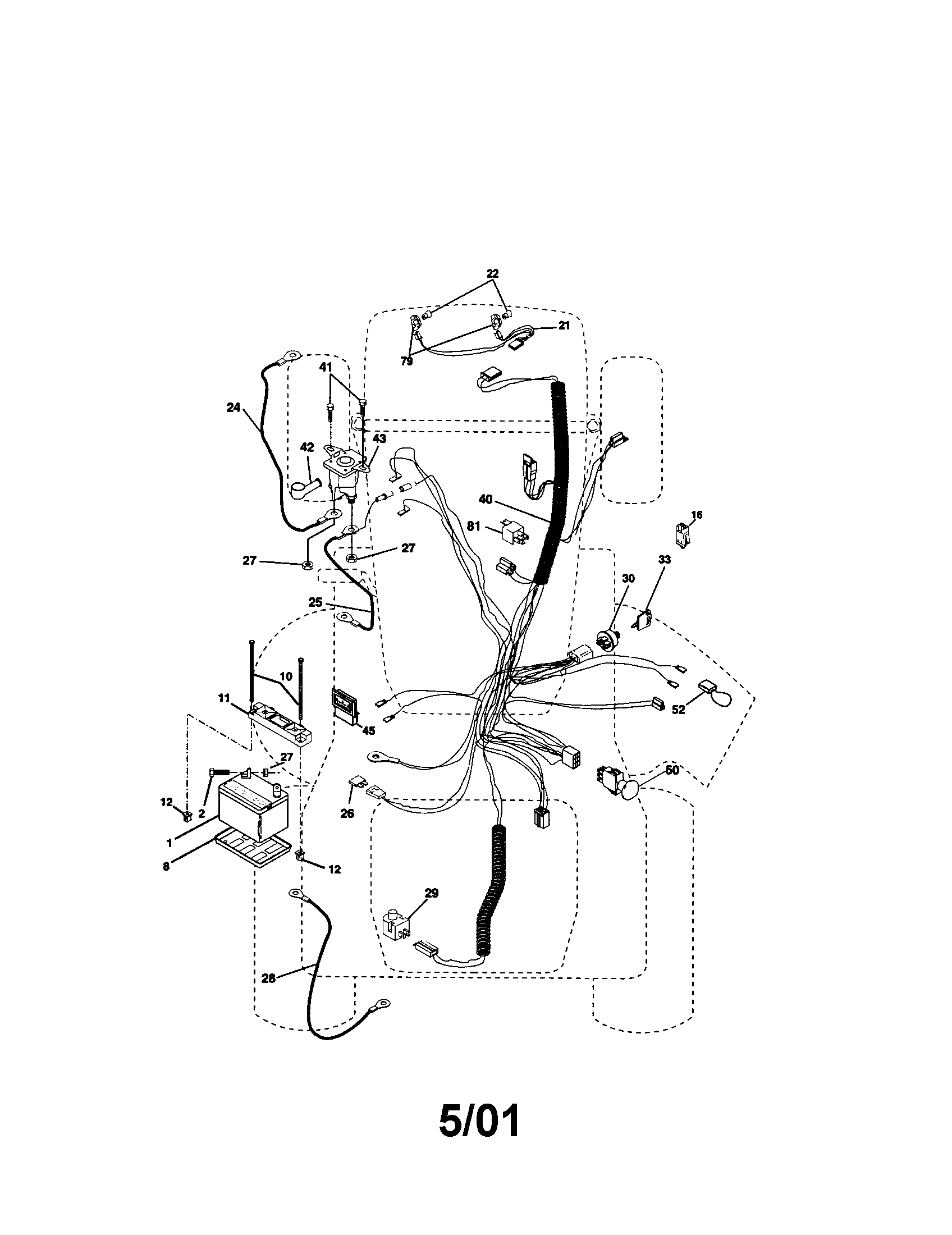 Craftsman 917272955 electrical diagram