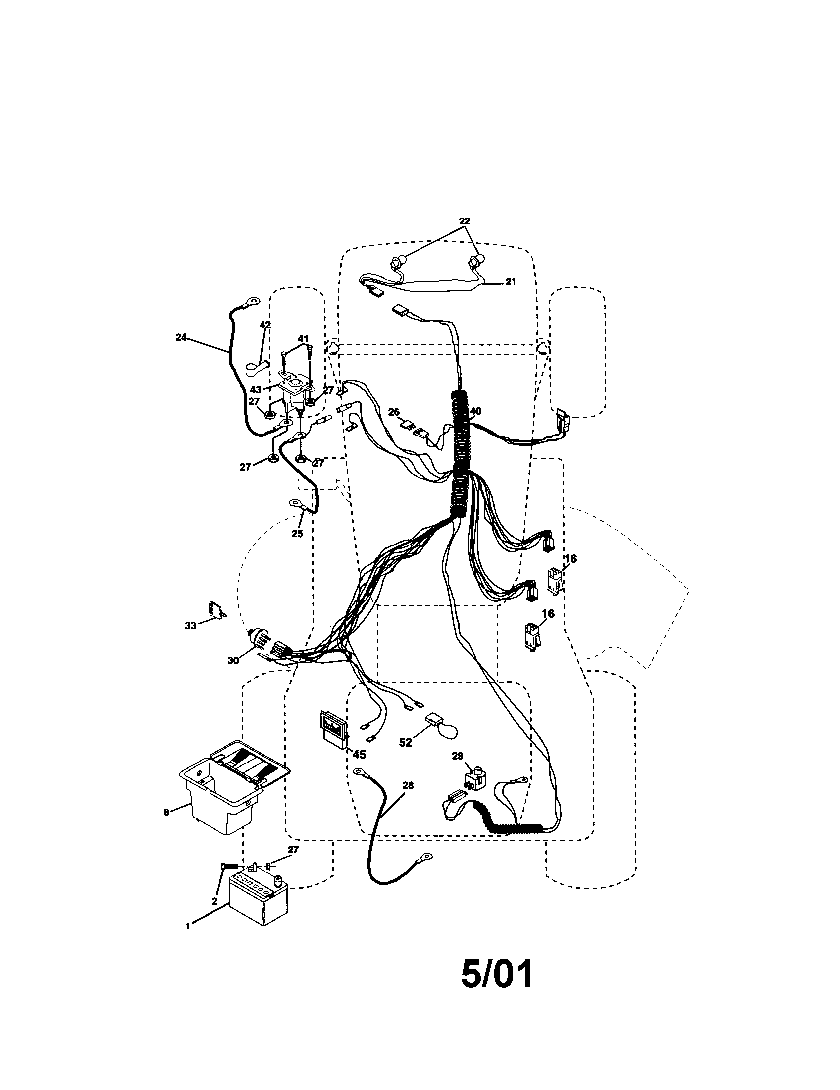 Craftsman 917271734 electrical diagram