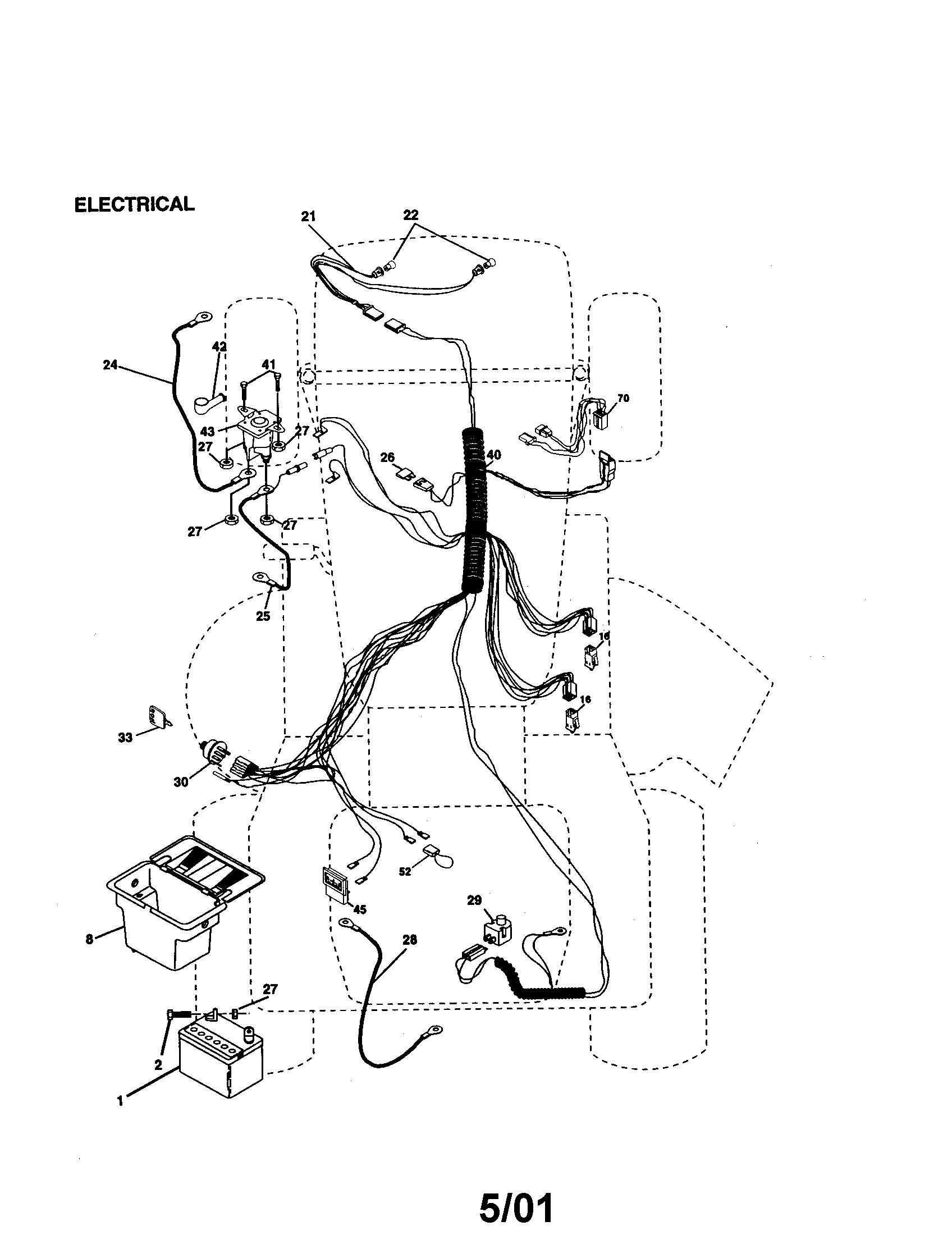 Craftsman 917270530 electrical diagram