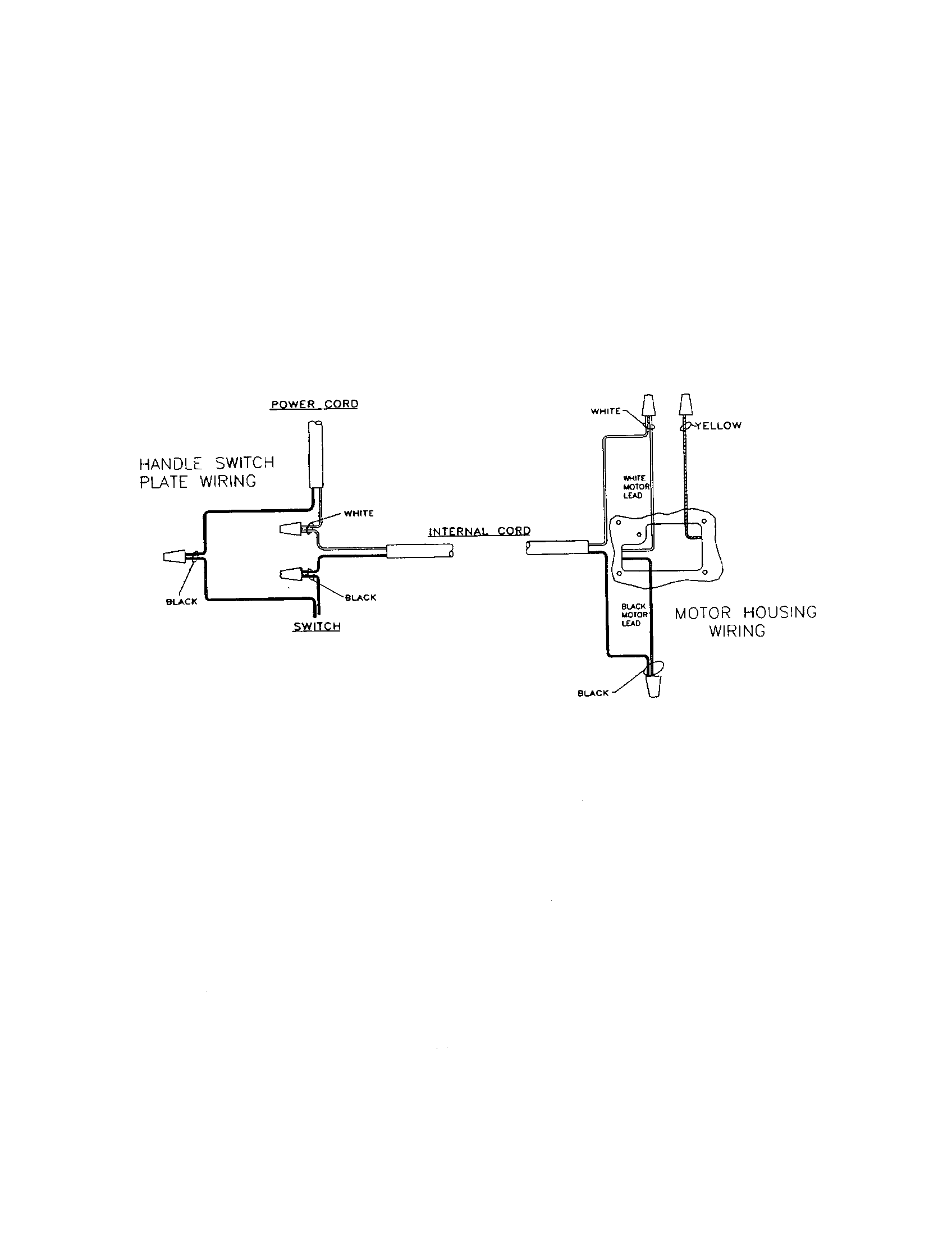 Dirt Devil 89135C wiring schematic diagram