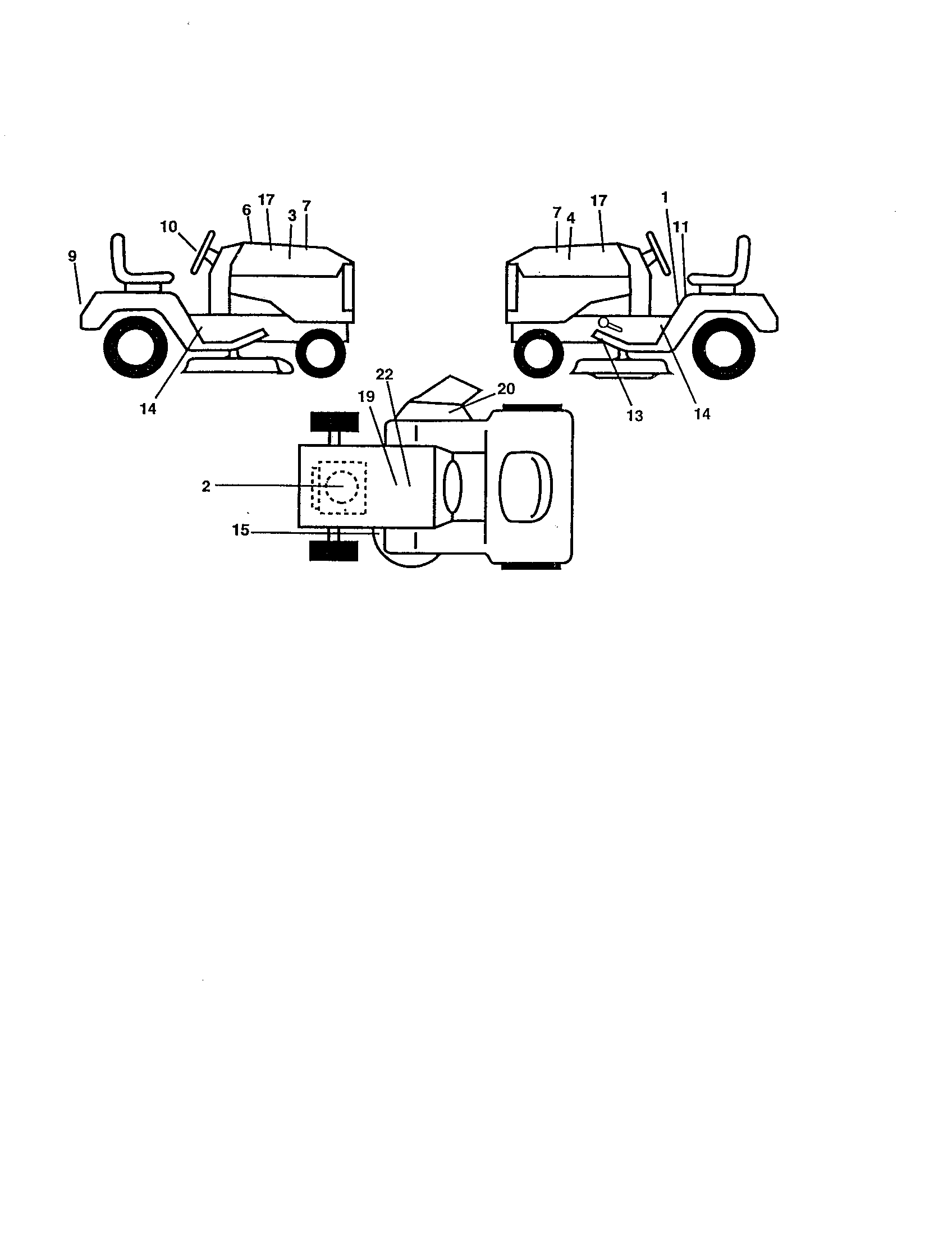Craftsman 917259566 decals diagram