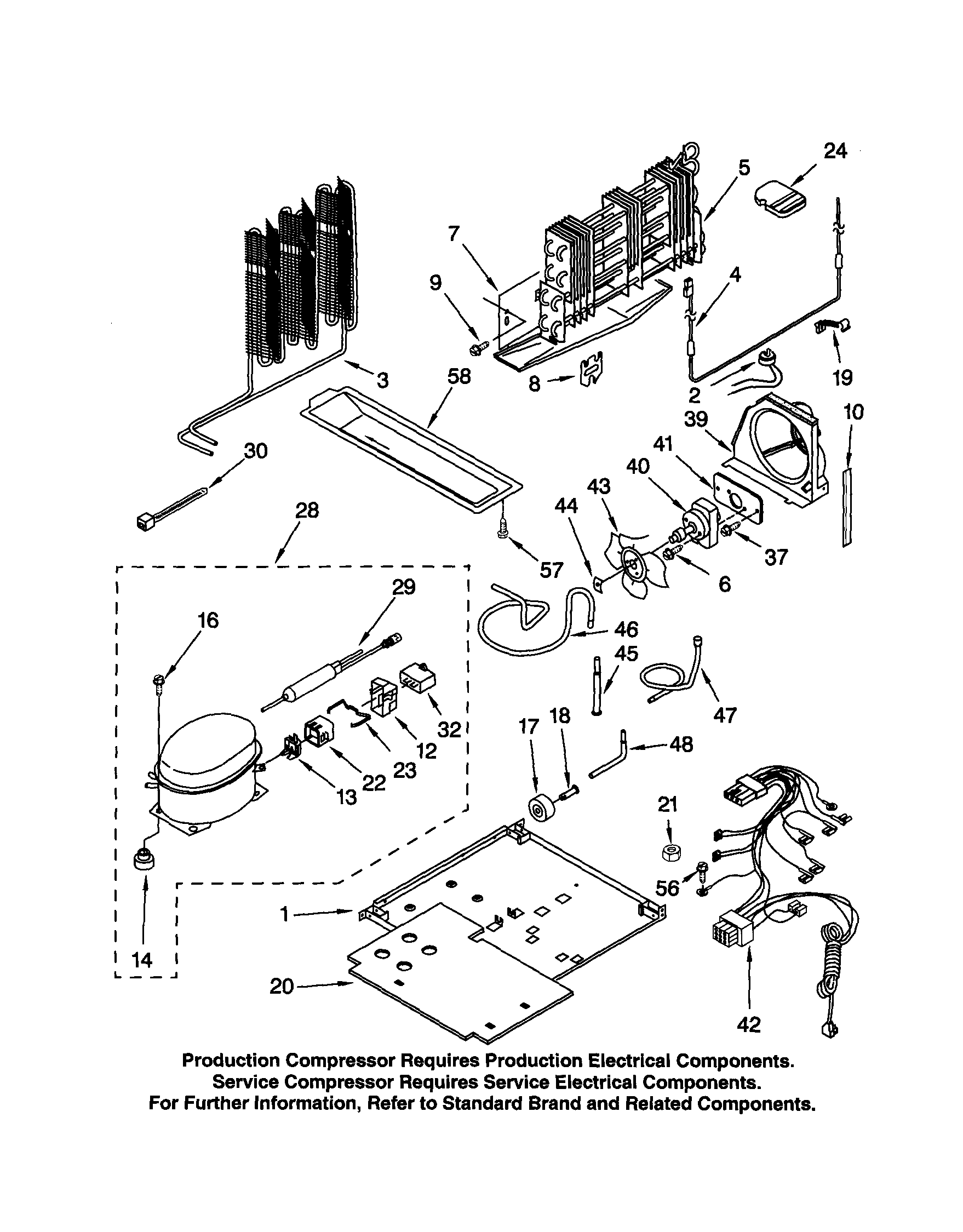 Kenmore 10661992100 unit diagram