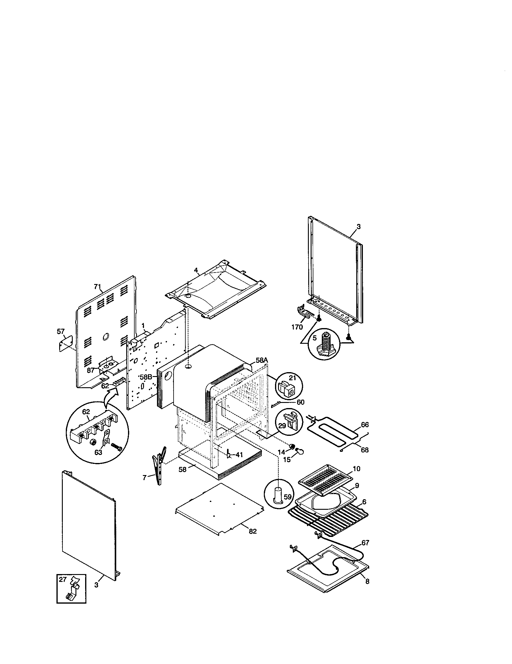 Kenmore 79091022102 body diagram