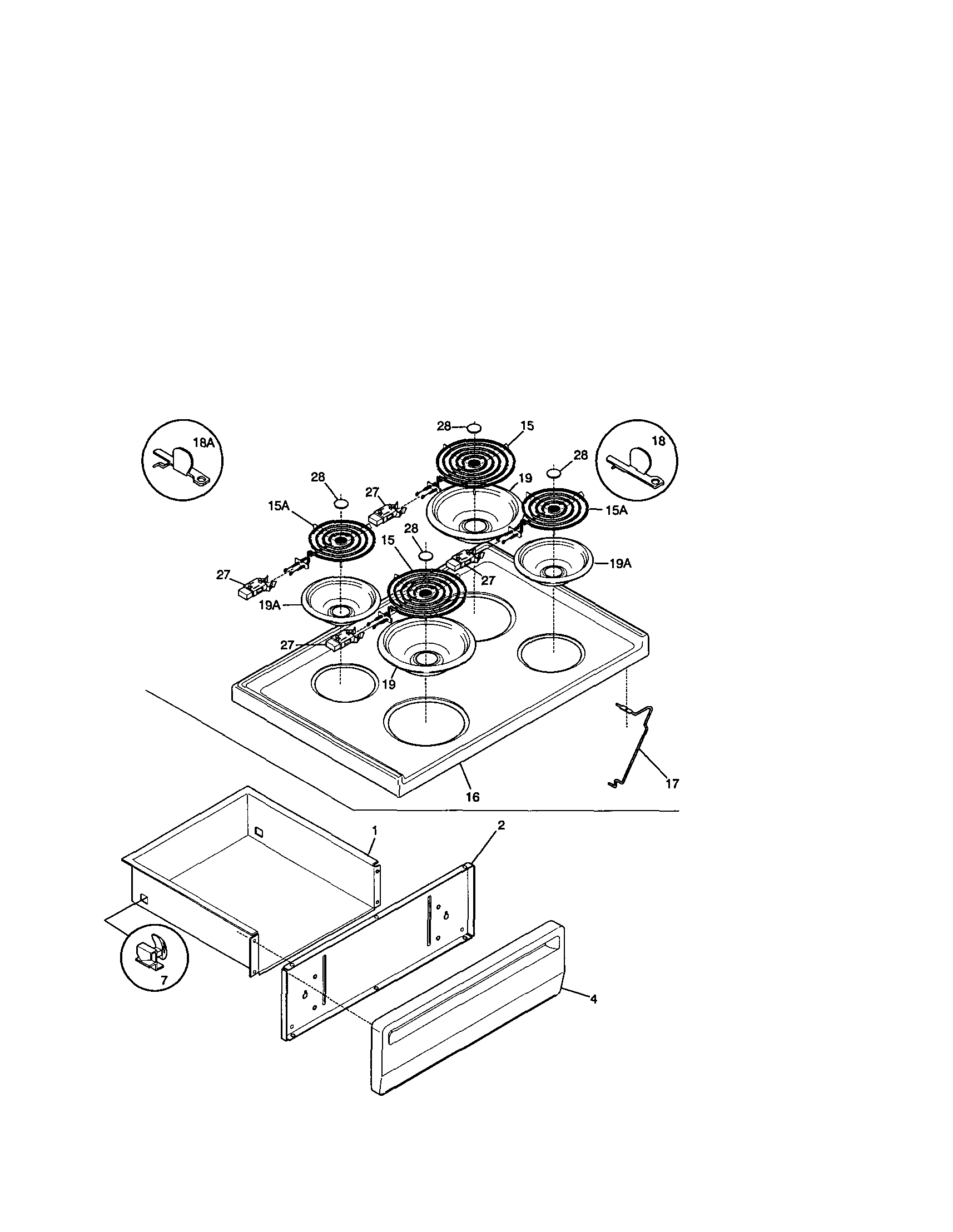 Kenmore 79091022102 top/drawer diagram