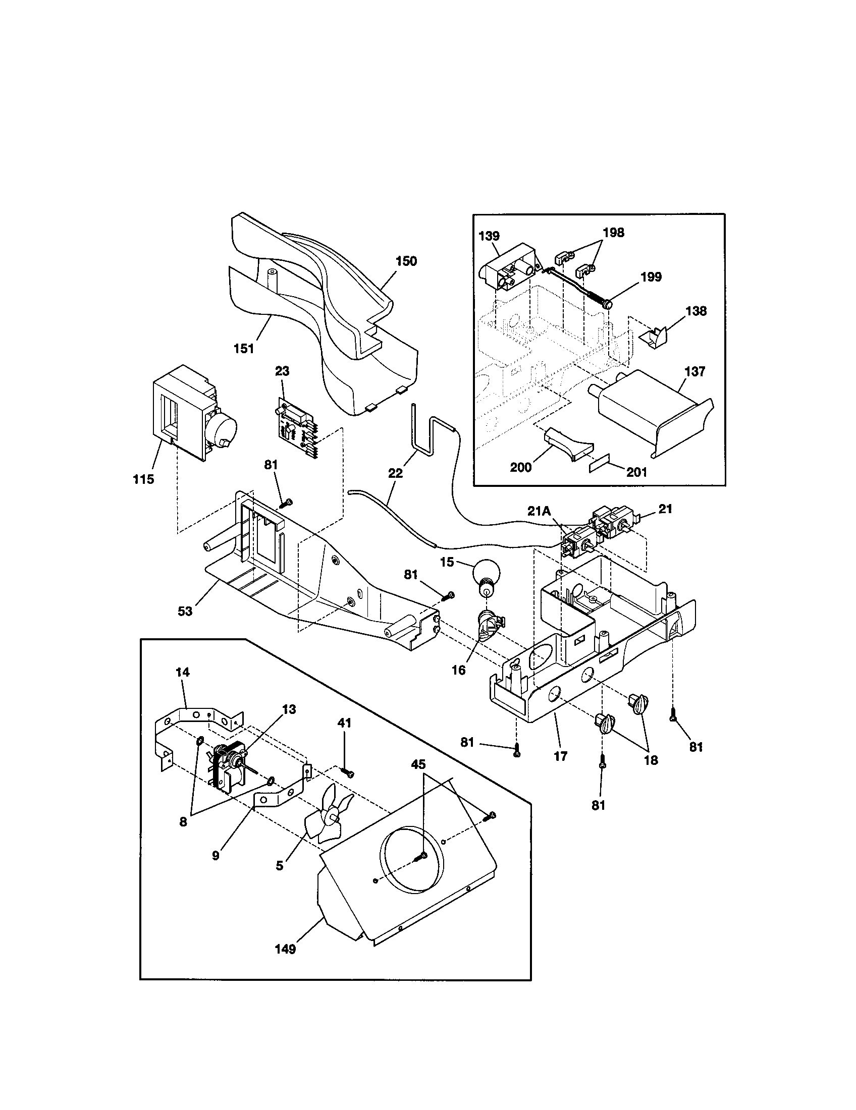 Kenmore 25351694100 controls diagram