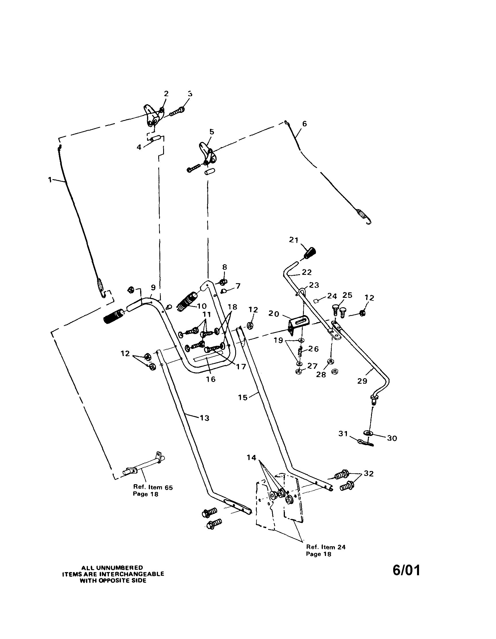 Craftsman 536884400 20" snow thrower diagram