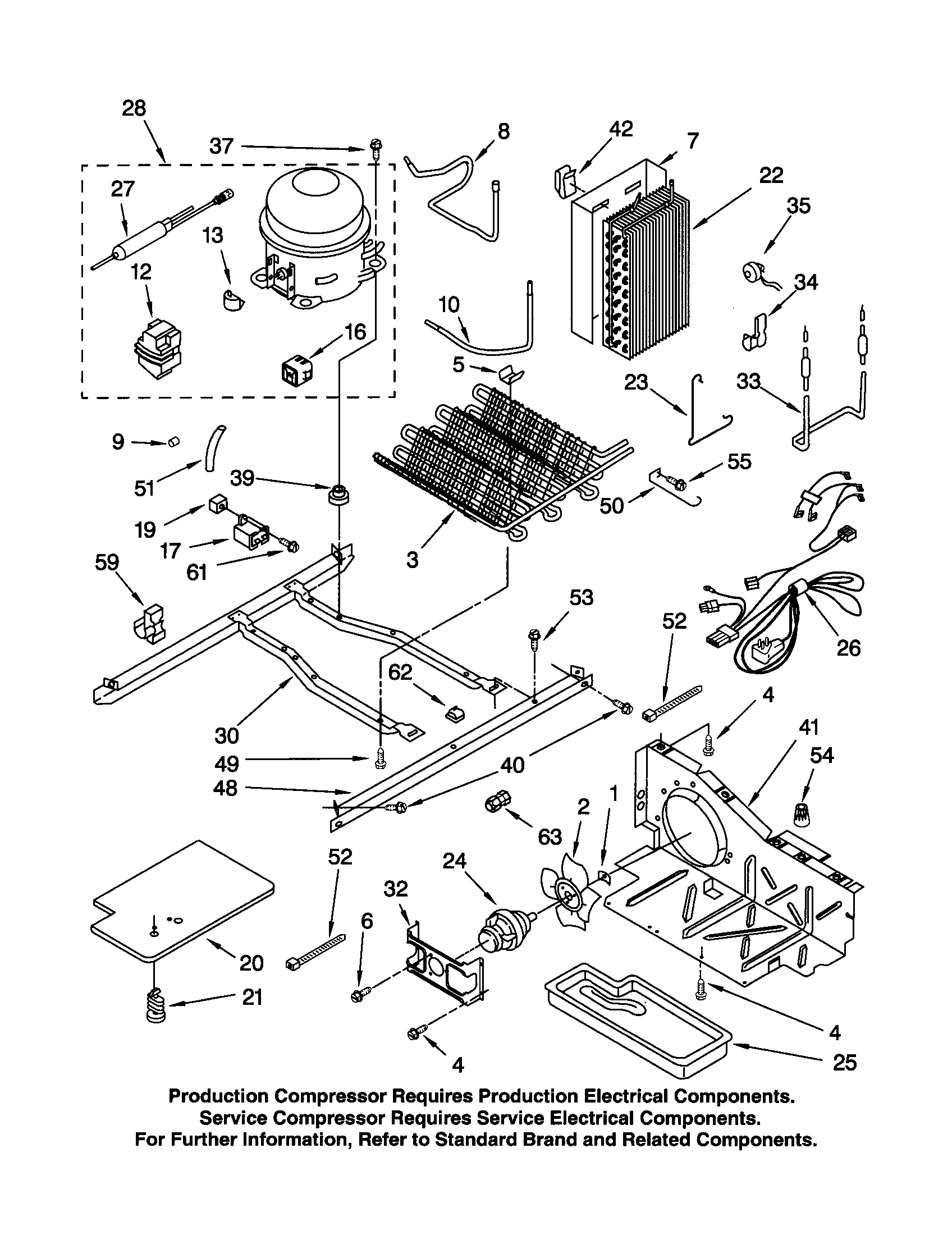 Kenmore 10650522100 unit diagram