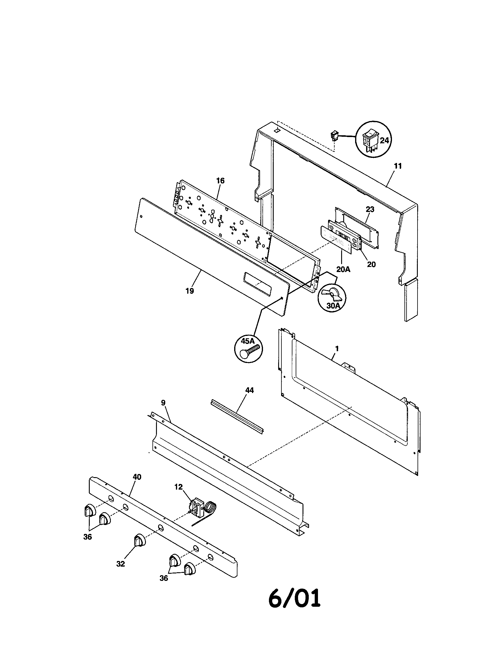 Kenmore 79071004100 backguard diagram