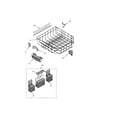 Kenmore 66516934000 lower rack diagram