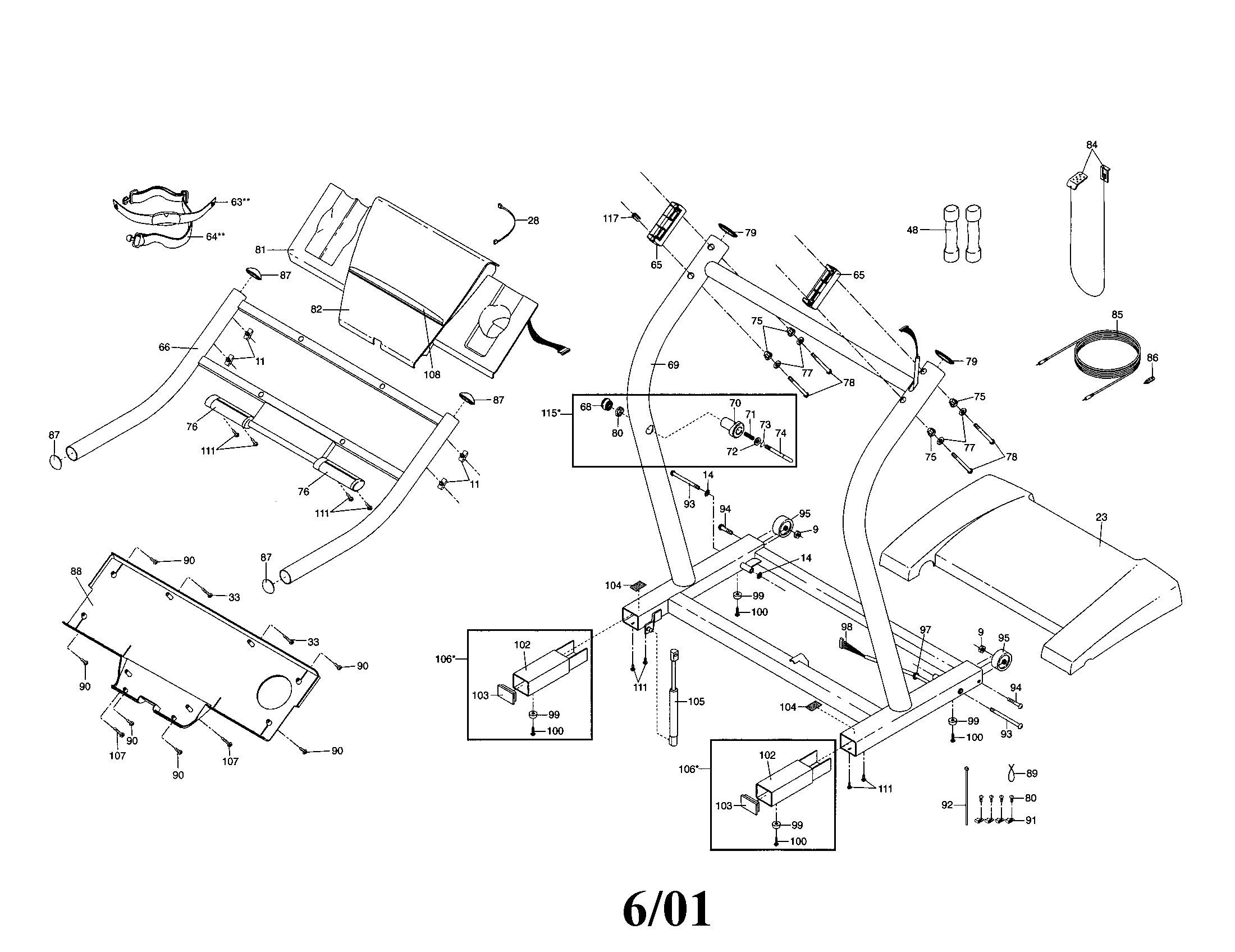 NordicTrack 831298882 control panel diagram