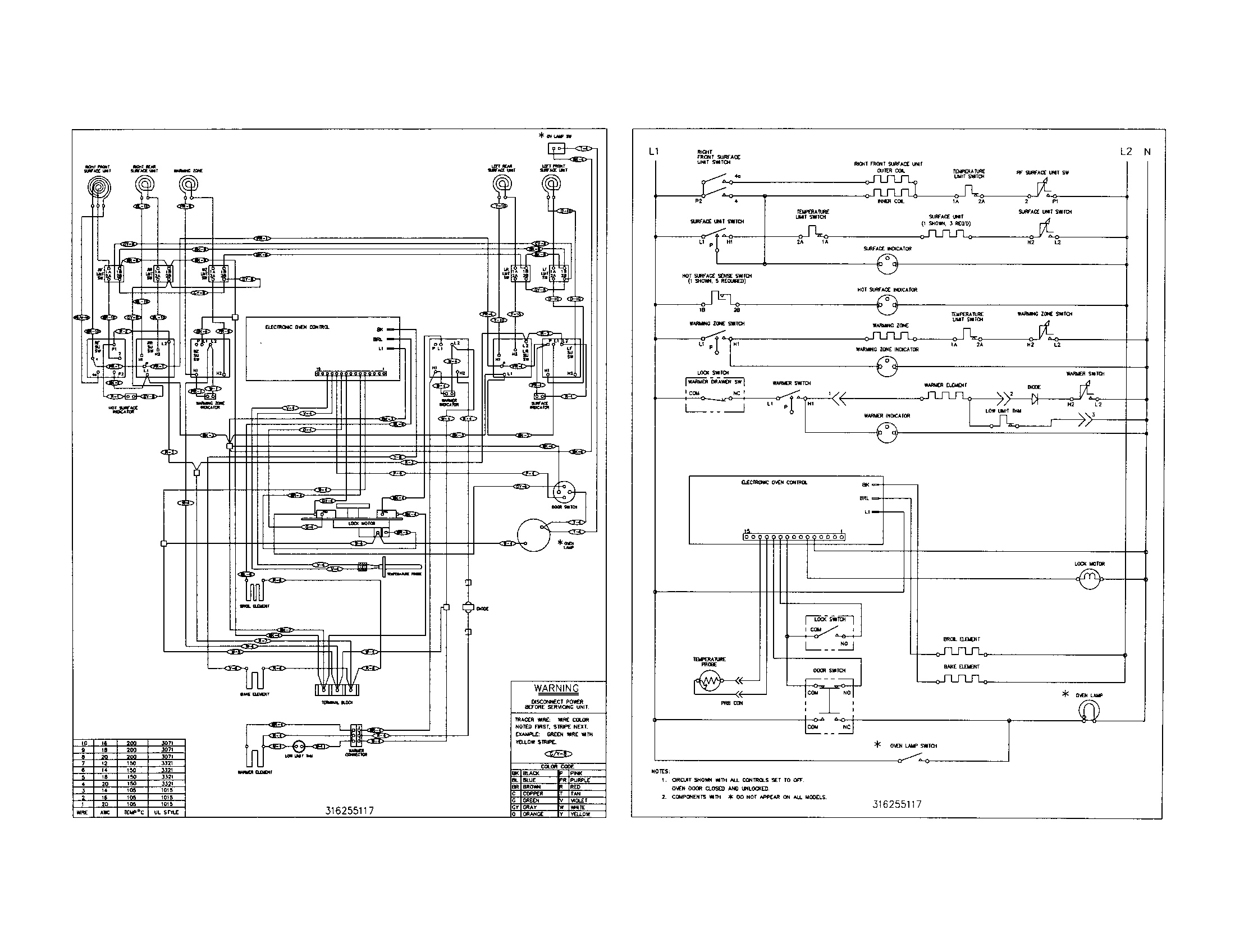 Kenmore 79095594100 wiring diagram diagram