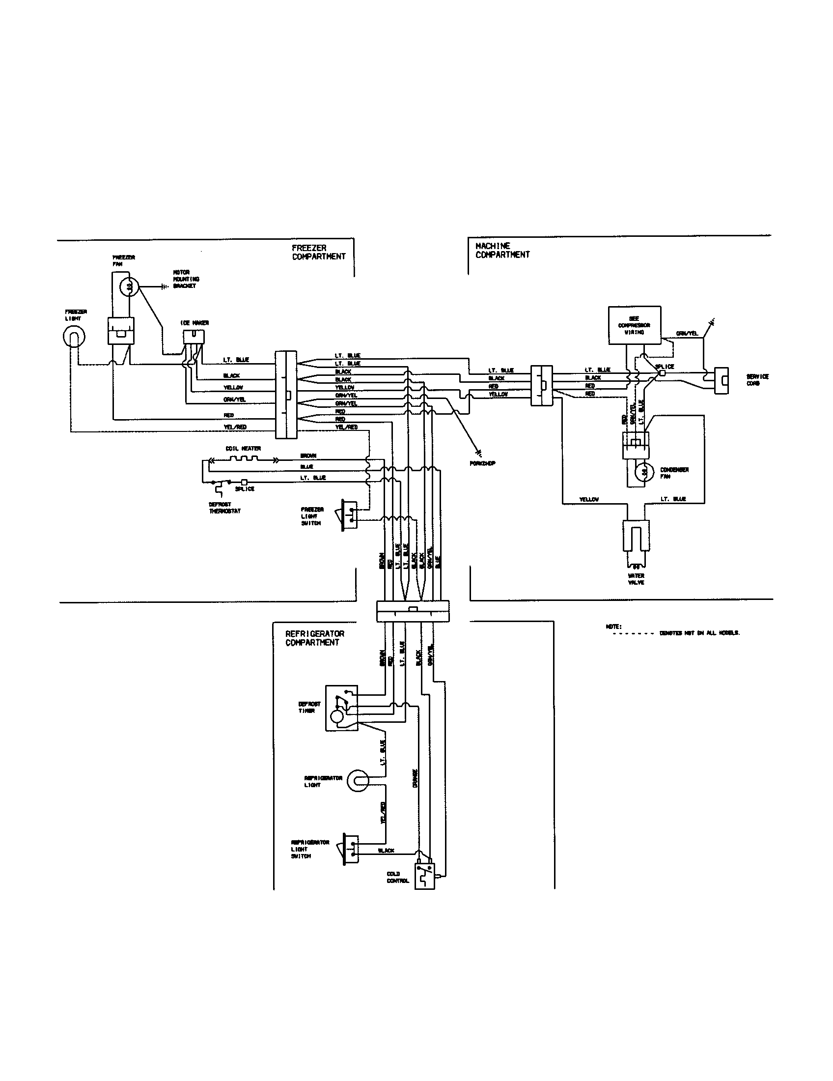 Kenmore 25371842102 wiring diagram diagram