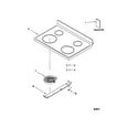 Kenmore 66595014101 cooktop diagram