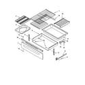 Kenmore 66575012101 drawer amd broiler diagram